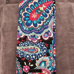 Vera Bradley Haymaker Paisley Curling & Flat Iron Travel Cover Purple Blue Pink